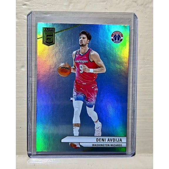 Deni Avdija 2023-24 Panini Donruss Elite NBA #195 Basketball Card Wizards