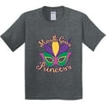 thumbnail image 3 of Inktastic Mardi Gras Princess Youth T-Shirt, 3 of 5