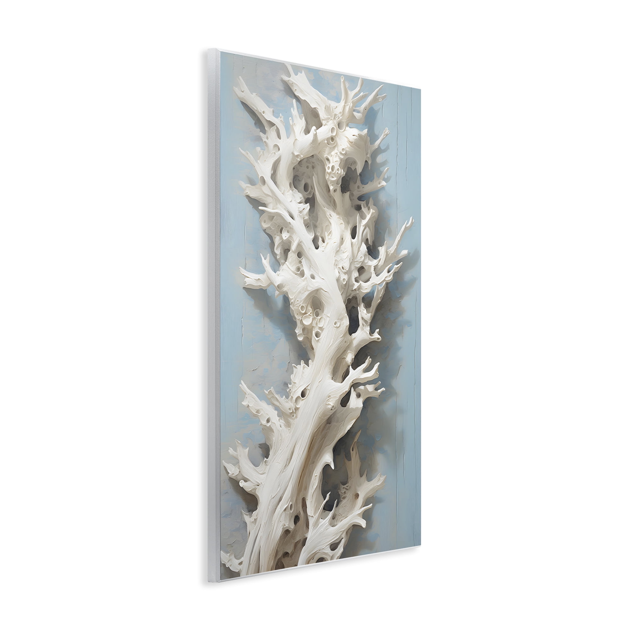 Stupell Industries Winding Spiney Coral Animals & Insects Painting Unframed Art Print Wall Art, 13 x 19