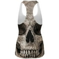 thumbnail image 2 of Big Skull All Over Womens Racerback Tank Top - Small, 2 of 2