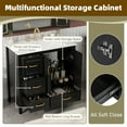 thumbnail image 4 of YINGYING 36" Bathroom Vanity with Sink, Bathroom Vanities with Soft-closing Doors, Freestanding  Bathroom Storage Cabinet 4 Soft-Closing Drawers & Metal Handles, 4 of 10