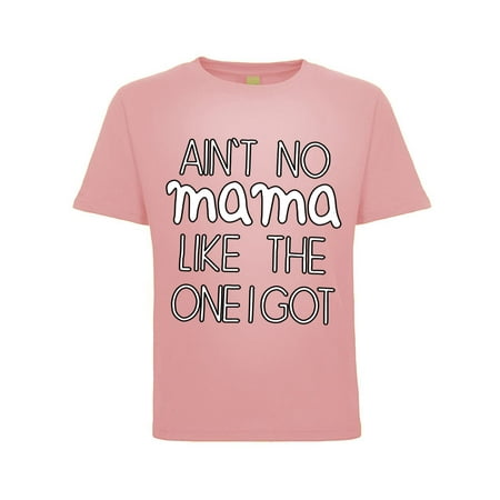 

Ain t No Mama Like the One I Got Humor Toddler Crew Graphic T-Shirt Light Pink 3T