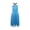 Blue, variant on Women Cosplay Costume Blue Strapless Dress with Collar for Halloween Party Role Play Show Prehistoric Jungle Theme Outfit Stone Age Dress Up Suit