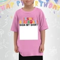 thumbnail image 4 of WOYY Toddler Boys Birthday Party T-Shirt Letter Print Short Sleeve T Shirt, Sizes 3-13, 4 of 4
