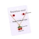 thumbnail image 3 of Delicado conjunto de collar y aretes de clavícula de acero inoxidable 304, luces dulces, regalo de lujo, joyería de acero inoxidable, 3 of 7