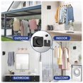 thumbnail image 4 of Retractable Clothesline ,14Ft Heavy Duty Clothes Drying Laundry Line, Wall Mounted Clothesline, 4 of 4
