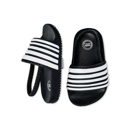 

Wonder Nation Baby Boy s Sport Slide Sizes 2-6
