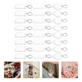 thumbnail image 4 of Chidian 60pcs Clear Acrylic Photo Keychain Blank Picture Frame Keychain DIY Key Ring, 4 of 11