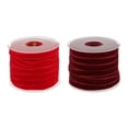 thumbnail image 1 of Rollo de Cinta de Terciopelo 20 Yardas 10 mm para Herramientas de Manualidades Sunnimix Color Rojo, 1 of 8