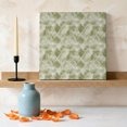 thumbnail image 3 of Ships Next Day Canvas Wall Art 8"x8", Sage Green Geometric Wood Framed Canvas Print Painting, Modern Morocco Abstract Art Ready to Hang Small Picture Wall Decor for Home Bathroom Nursery Kitchen, 3 of 9