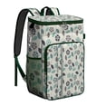 thumbnail image 1 of Boho Floral Bright Colorful Pattern Cooler Bag - 20L Soft Cooler with Multiple Pockets, Perfect for Outdoors, 1 of 3