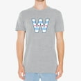 thumbnail image 5 of UGP Campus Apparel City of Chicago Flag W Mens T-Shirt - Small - Sport Grey, 5 of 7