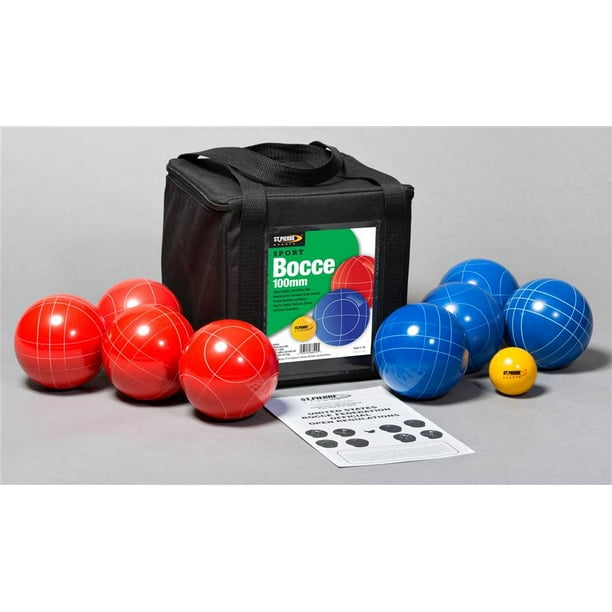St Pierre Sports SB1 Sport Bocce Set In A Nylon Bag 100 mm. Walmart