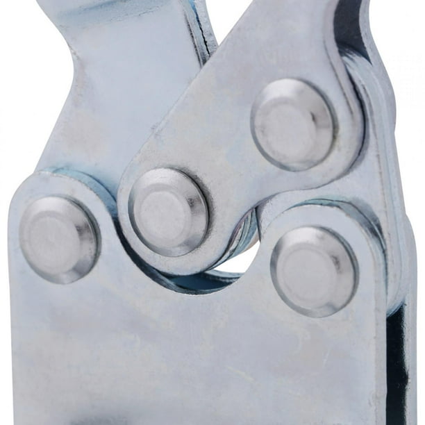 Abrazadera de Palanca 201B, Abrazaderas de Liberación Rápida para Carpintería, 4 Abrazaderas de Palanca Horizontal Con Colorido, Zinc, Revestimiento Chapado, HerramientA de