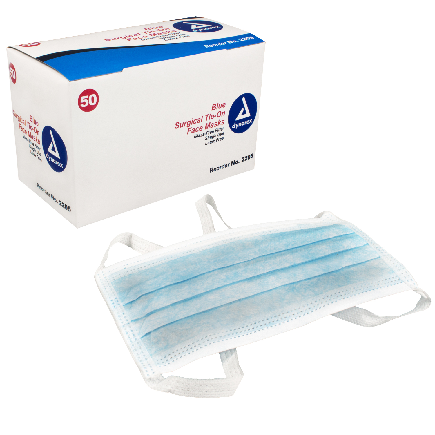 Dynarex Procedure Face Mask by Dynarex Corporation