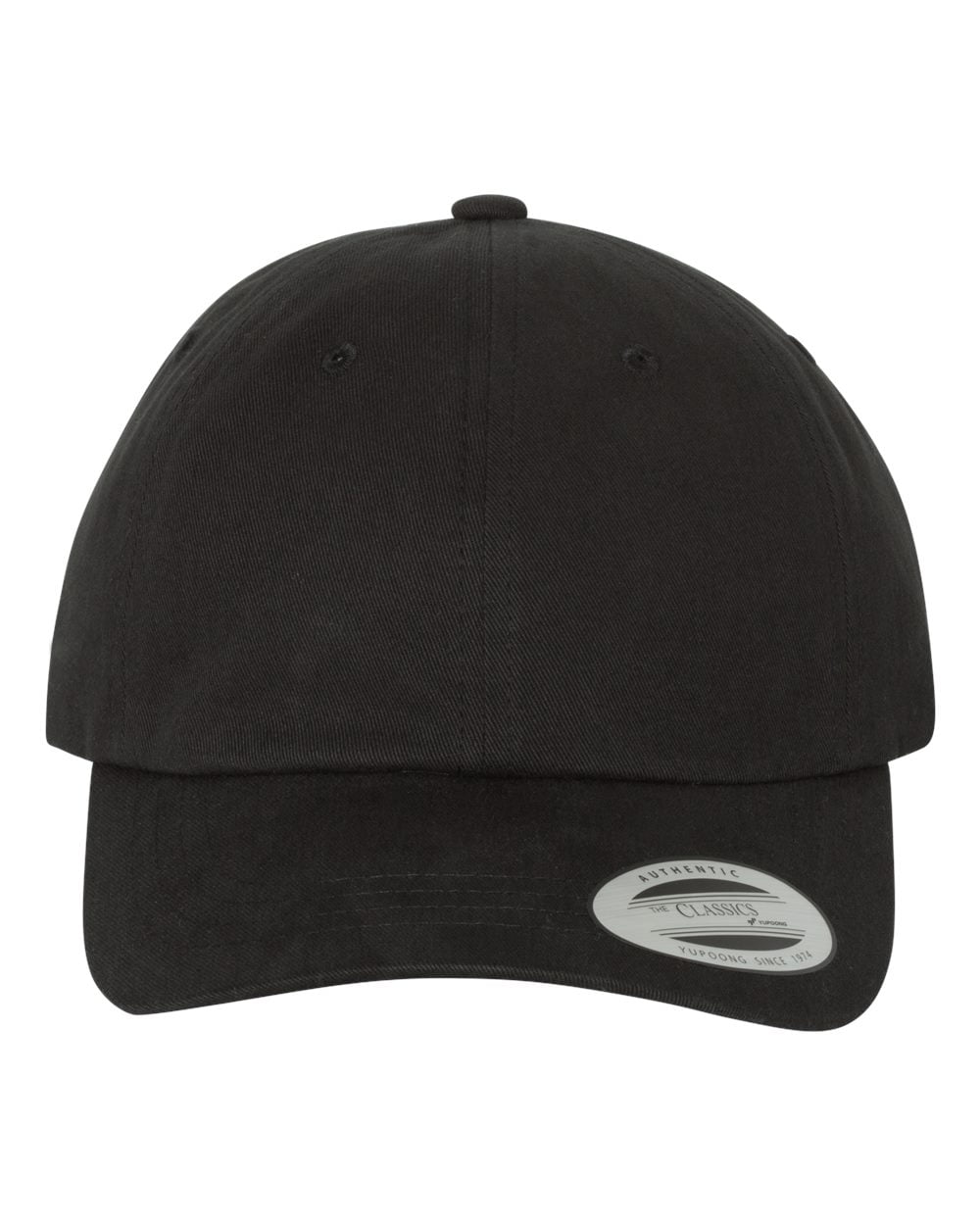 Peanuts Snoopy Dad Hat - Cotton Baseball Cap With "#1 Champion" Embroidery, Adjustable, Black, Officially Licensed