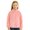 Pink, variant on Girls Boys Fleece Jacket Teen Plain Polar Fleece Zipper Jacket Coat Toddler Kids Fall Winter Warm Outerwear with Pockets