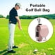 thumbnail image 4 of Bolsa Porta Pelotas De Golf Contenedor de pelotas de golf de cuero PU Mini cintura colgante Accesorios deportivos universales Sywqhk Para Estrenar, 4 of 6