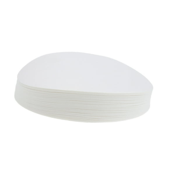 Paquete de 100pcs de Papel de Filtro Sunnimix Blanco 12.5cm 125 cm Papel de filtro cuantitativo
