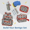 thumbnail image 6 of Bentgo Kids Lunch Bag - Double-Insulated, Reusable Lunch Bag for Kids 3+ with Adjustable Strap; Holds Lunch Box/Water Bottle/Snacks; Easy-Clean, Water-Resistant & Pockets (Trucks), 6 of 7