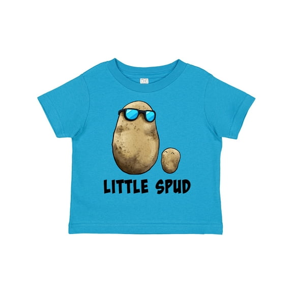 Inktastic Little Spud Potato Father and Child Boys or Girls Toddler T-Shirt