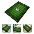 thumbnail image 2 of Alfombra con patrón de campo de fútbol, ​​alfombra minimalista para el piso de la sala de estar, alfombra de moda, 2 of 3