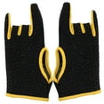 thumbnail image 5 of LABSERRON Professional Bowling Gloves with Antislip Silicone Pattern for Comfortable Fishing Use Yellow Cloth Small Size, 5 of 7