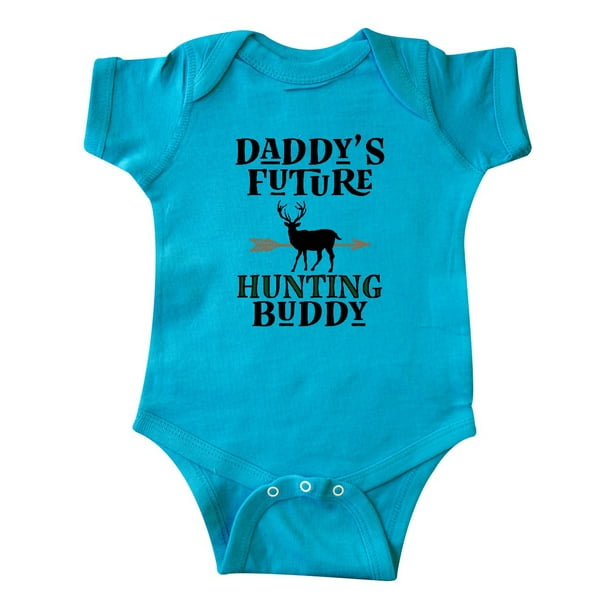 INKtastic - Inktastic Daddy Future Hunting Buddy Infant Creeper Unisex ...