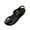 Black, variant on Women's Orthopedic Slingback Clog Sandals, EVA Arch Support Slip On Walking Shoes, Hollow Closed Toe Shower Beach Daily Casual Sandals Black