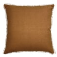 thumbnail image 1 of Coussin décoratif à franges orange hometrends, 1 of 4