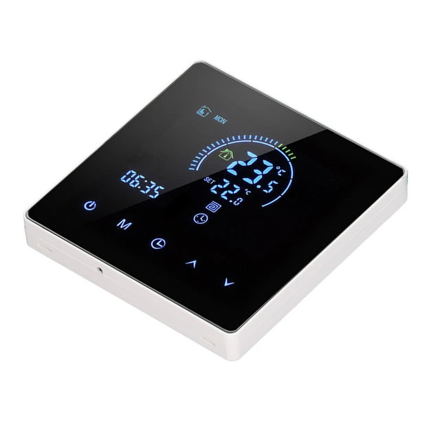 Digital Thermostat, 4500W WiFi Programmable Heating Temperature Control Thermostat With Touchscreen For Store, AC 90V To 240V, K2RH3A