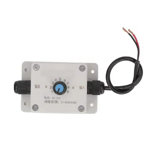 Brushless DC Motor Speed Controller DC 12V/24V Range 0-4000RPM Speed Regulator