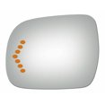 thumbnail image 2 of Flat Driver Side Replacement Mirror Glass for 2005-2007 Toyota Sienna W/O Baking Plate, 2 of 4
