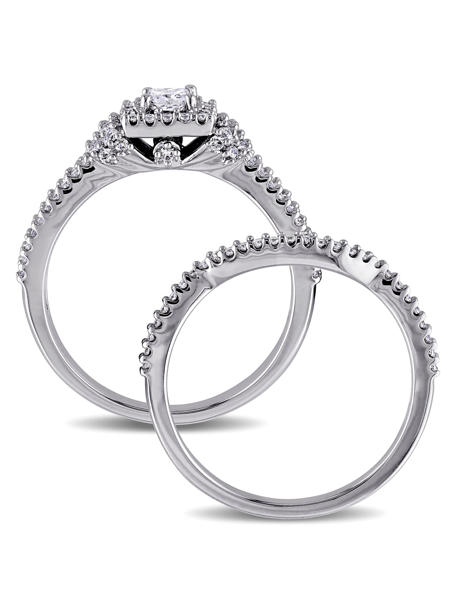 Everly Women's Diamond 14k White Gold Bridal Set