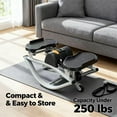 thumbnail image 3 of Lateral Rocking Fitness Stepper for Knees and Joints, Home Workout Machine, Portable Compact Side-to-Side Steppers for Legs, Glutes, Absz, Low-Impact Lateral Steppers, 3 of 7