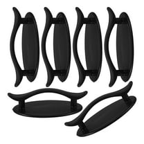 ROSENICE 6Pcs Self Adhesive Drawer Pulls Cabinet Handles Minimalist Design for Kitchen Renovation