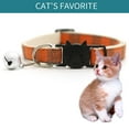 thumbnail image 2 of Collier de Sécurité pour Animaux avec Clochette Nœud Collier pour Chat à Carreaux, 2 of 9