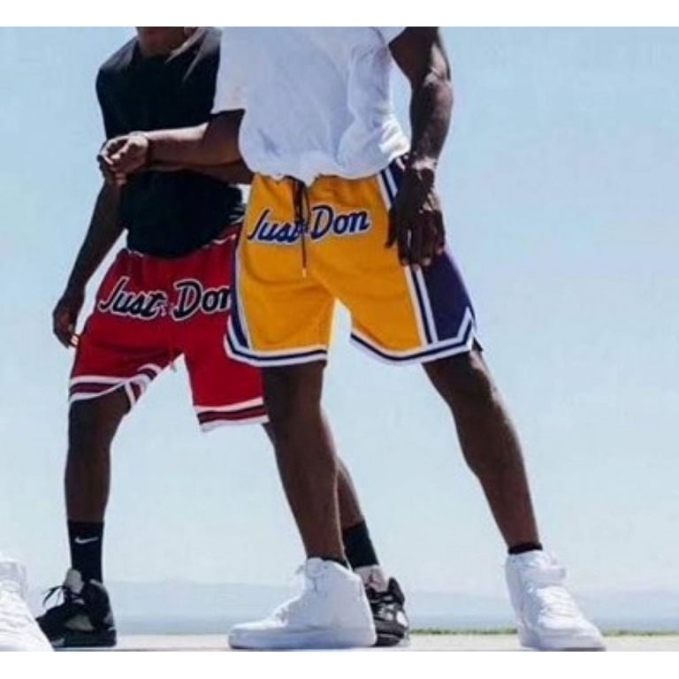 Men's Chicago Bulls Just Don Basketball Shorts Casual Outdoor