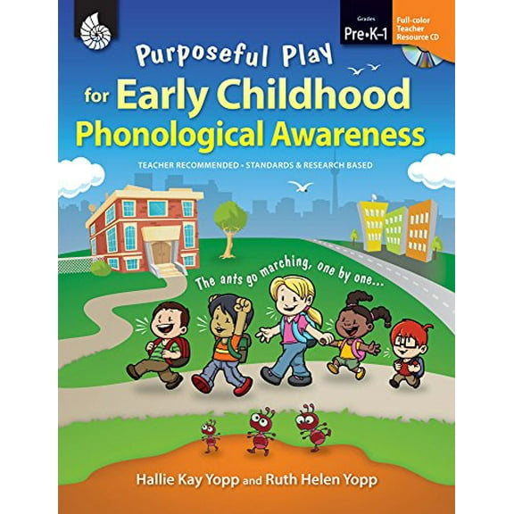 Pre-Owned Purposeful Play for Early Childhood Phonological Awareness: Level Pre-K-1 [With CDROM] (Paperback) 1425806651 9781425806651