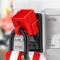 thumbnail image 3 of Clamp Circuit Breaker Lockout Device, Wear Resistance Sturdy Clamp On Circuit Breaker Lock Easy Installation  for Factory, 3 of 7
