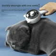 thumbnail image 4 of White pet spray one button hair removal comb dog hair removal pet comb cat modeling beauty odor removal comb hair, 4 of 7