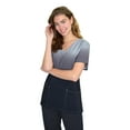 thumbnail image 2 of Women's Medical Nursing Ombre Scrub Uniform Print Top GT Performance-Gray/Black-Large, 2 of 7