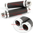 thumbnail image 2 of Universal 7/8" 22mm Motorcycle Handlebar Grips Gel Rubble Compatible with Chopper Cruiser Bike Street Bike Dirt Bike, 2 of 13