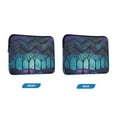 thumbnail image 7 of FORMRS 15-15.6 inch Laptop Sleeve Case Soft Carrying Quilted Computer Bag Cover, Purple Moonlight Forest, 7 of 7
