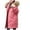 Pink, variant on Spazoro Kids Girls Outwear Jackets, Cute Cotton Hooded Winter Warm Coats for Girls Black Size 10 T