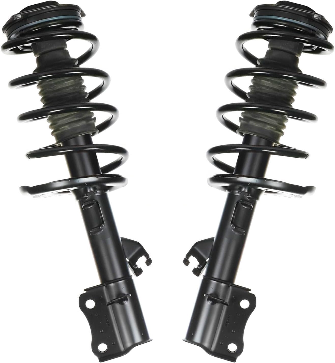Detroit Axle - Struts Shocks for 2014-2019 Nissan Sentra Complete 2 Front Struts w/Coil Spring 2 Rear Shock Absorbers 2015 2016 2017 2018 Replacement Quick Install Ready Struts Assembly