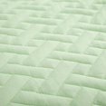 thumbnail image 7 of Exclusivo Mezcla 3-Piece King Size Quilt Set with Pillow Shams, Basket Quilted Bedspread/ Coverlet/ Bed Cover(96x104 Inches, Seafoam Green) -Soft, Lightweight and Reversible, 7 of 7