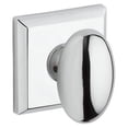 thumbnail image 4 of Baldwin Ellipse Single Dummy Door Knob with Traditional Square Rose, 4 of 6