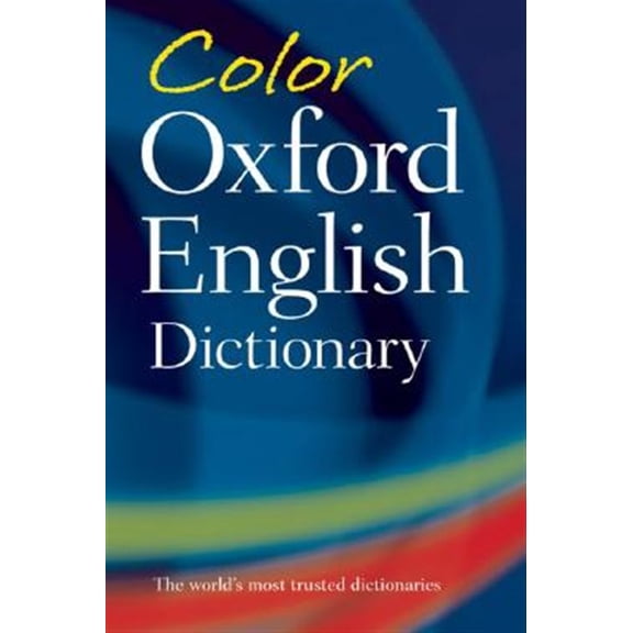 Pre-Owned Color Oxford English Dictionary (Paperback) 0198614403 9780198614401
