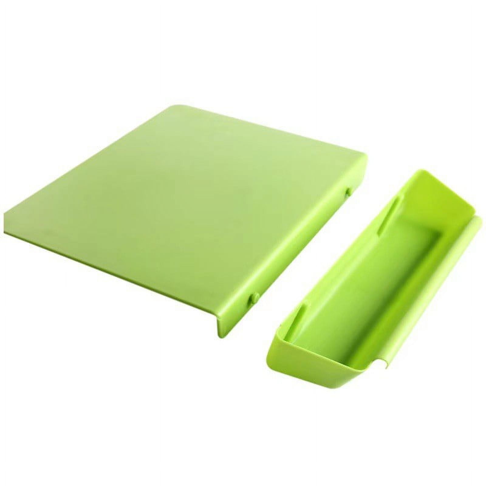 RBCKVXZ -in-1 Foldable Mat With Storage Basket Two In One Cutting Board Non Slip Cutting Board Detachable Kitchen Supplies Plastic Cutting Board Set